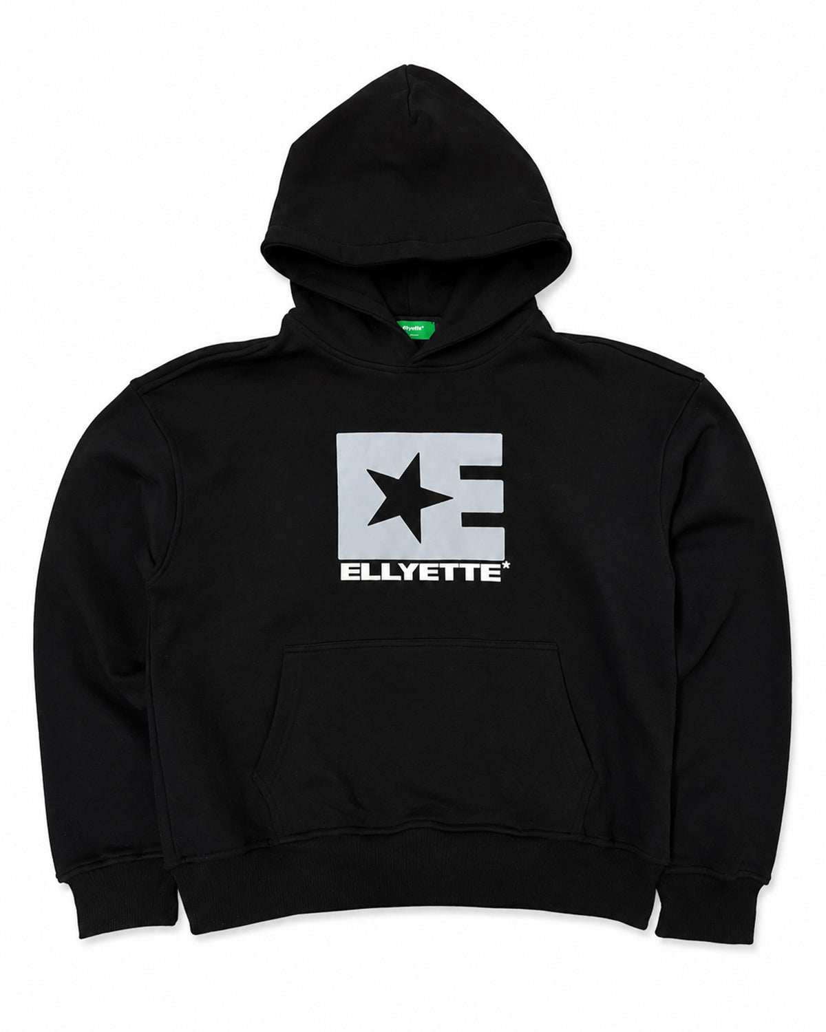 BLACK LOGO HOODIE