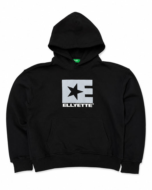 BLACK LOGO HOODIE