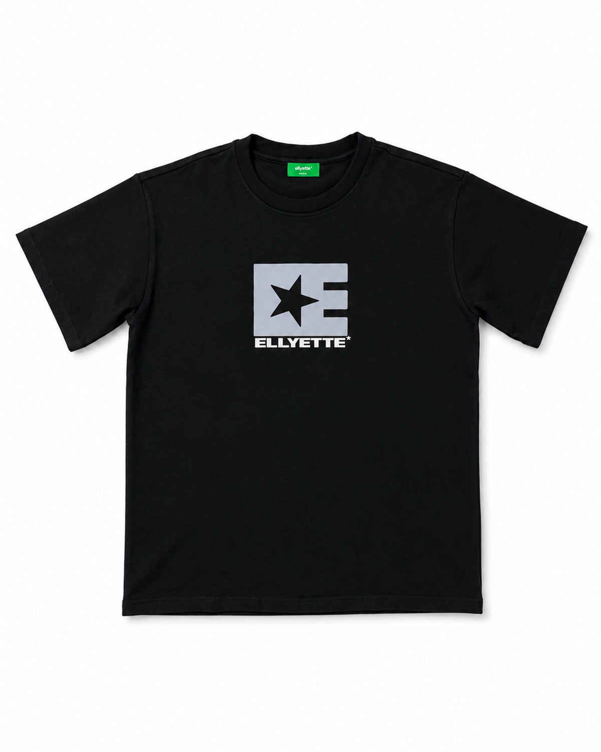 BLACK LOGO TEE