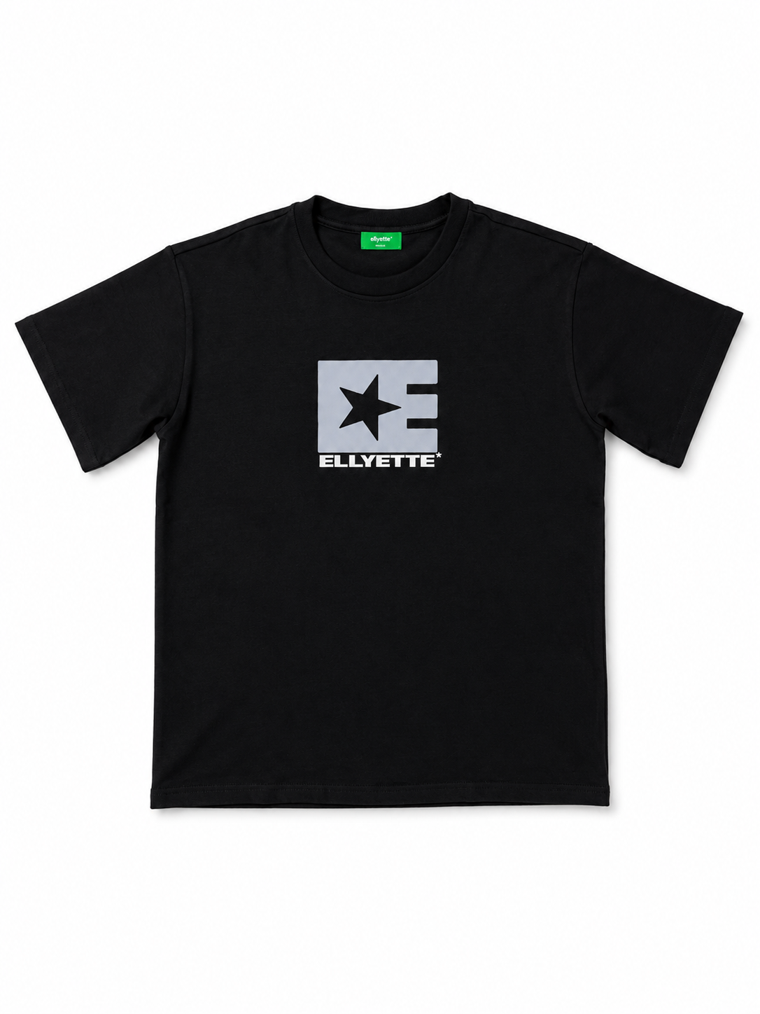 BLACK LOGO TEE