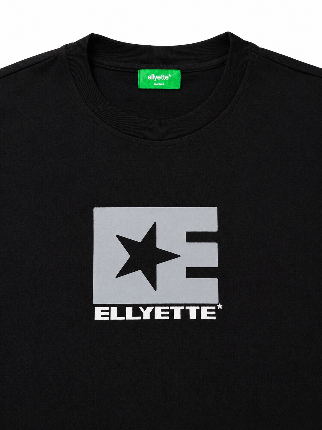 BLACK LOGO TEE