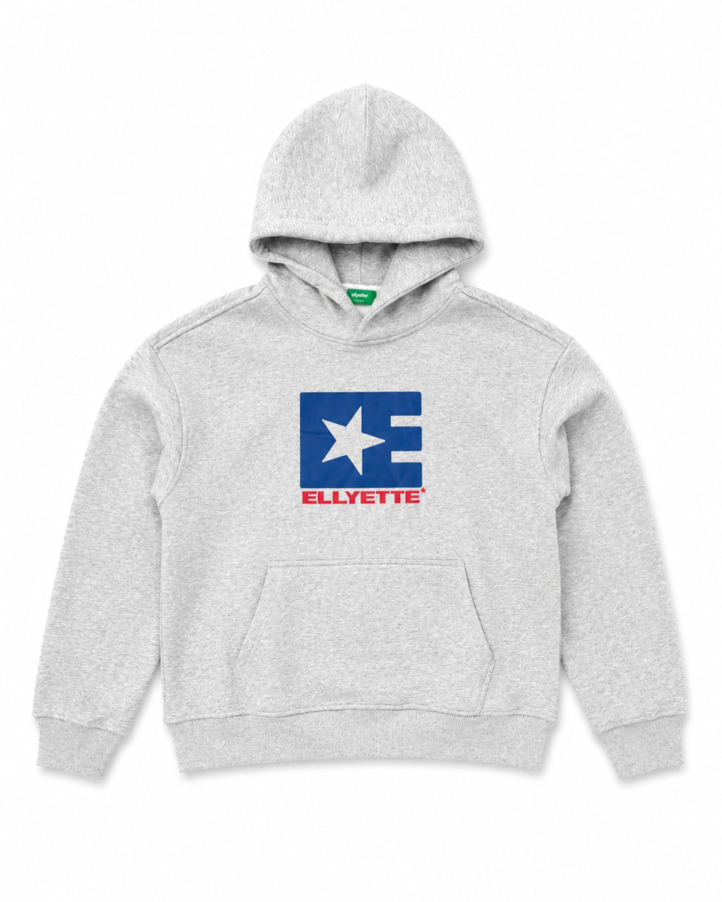GREY LOGO HOODIE