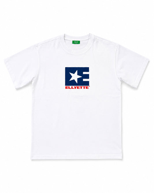 WHITE LOGO TEE